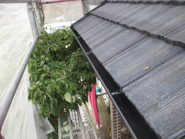 高砂市の軒樋交換工事アフター写真